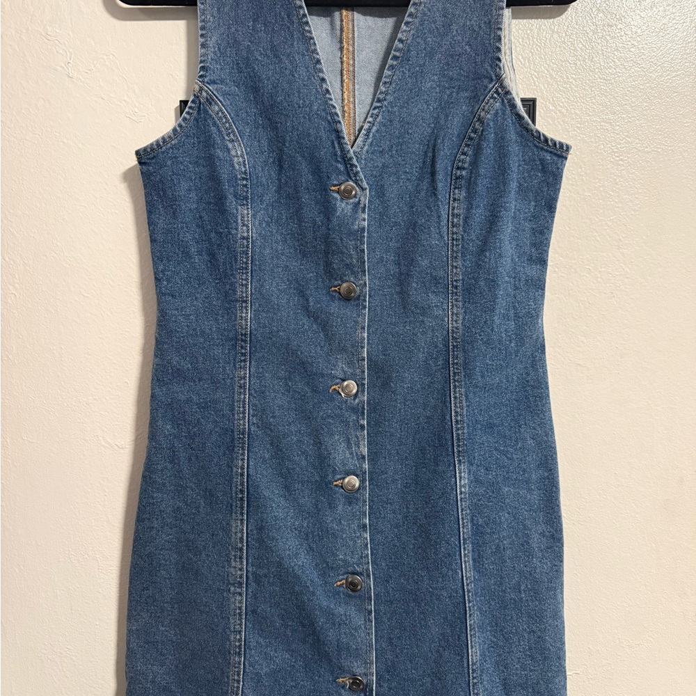 H&M Divided Blue Denim Dress